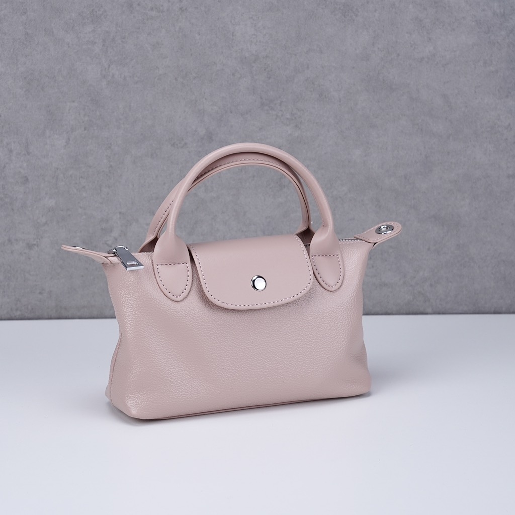 Túi Xách Longchamp Bản Hàn Da Bò 20cm