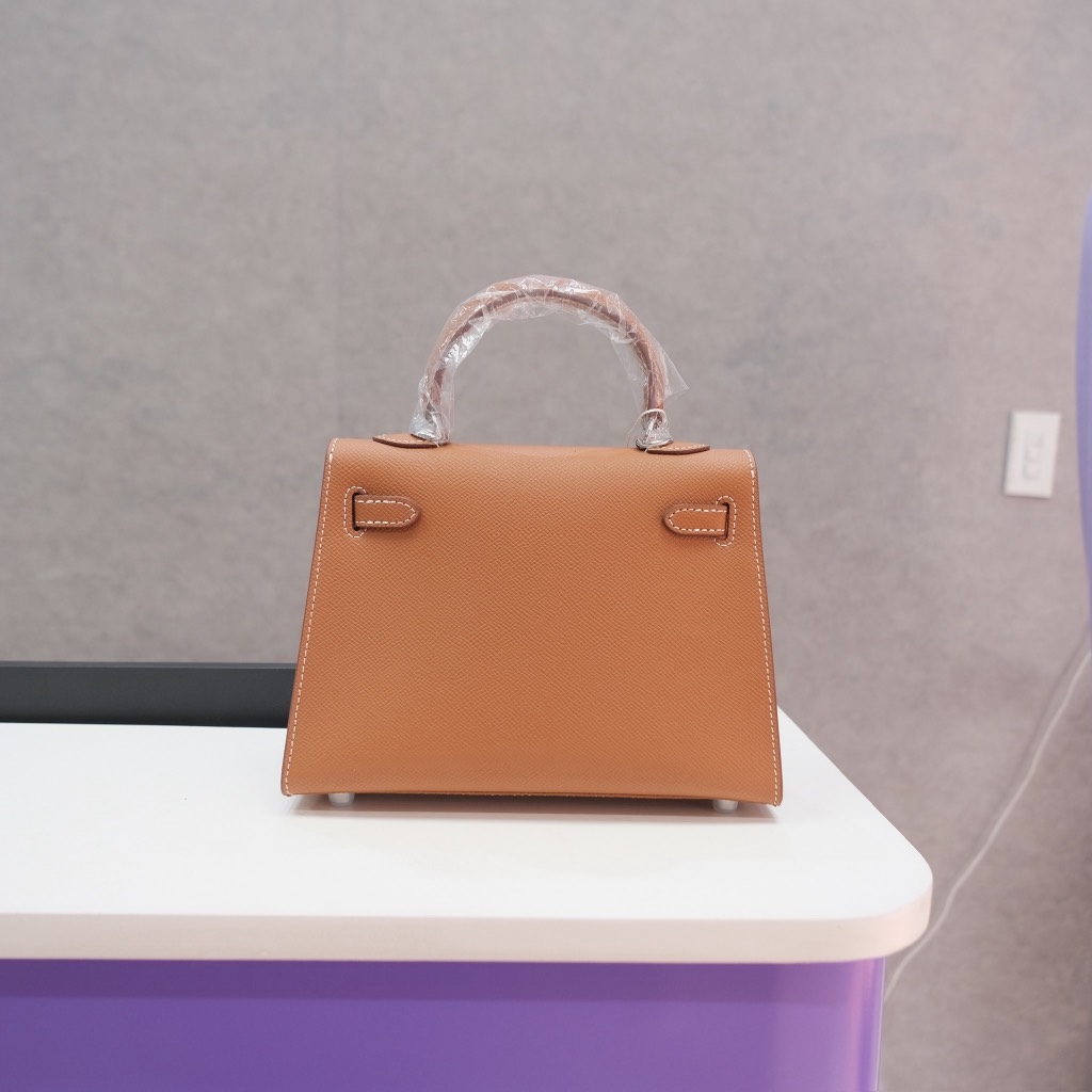 Túi Hermes Kelly Remake Hàn Da Bò Togo Size 22cm