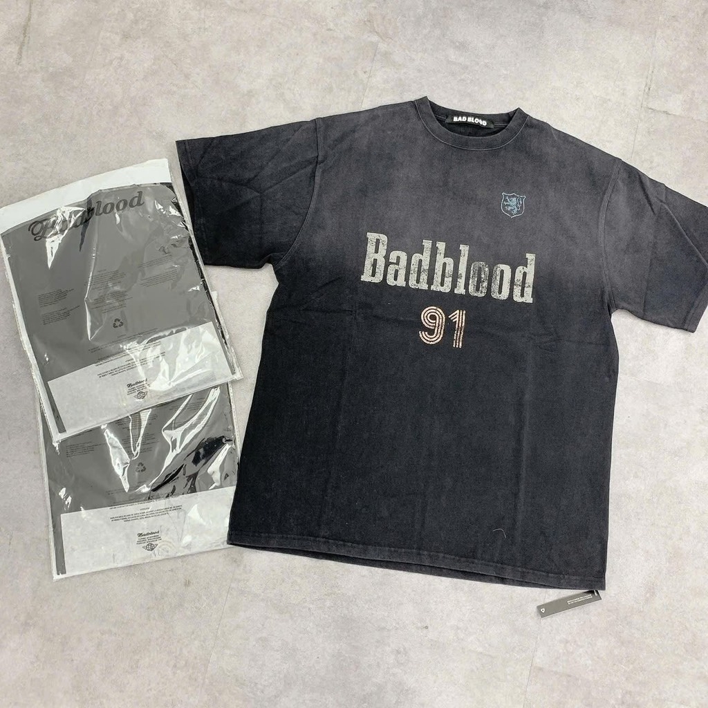 Áo Phông Bad Blood Số 91 Màu Đen