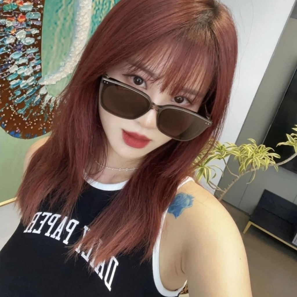 Kính Gentle Monster Heizer KC6 Màu Nâu Xám