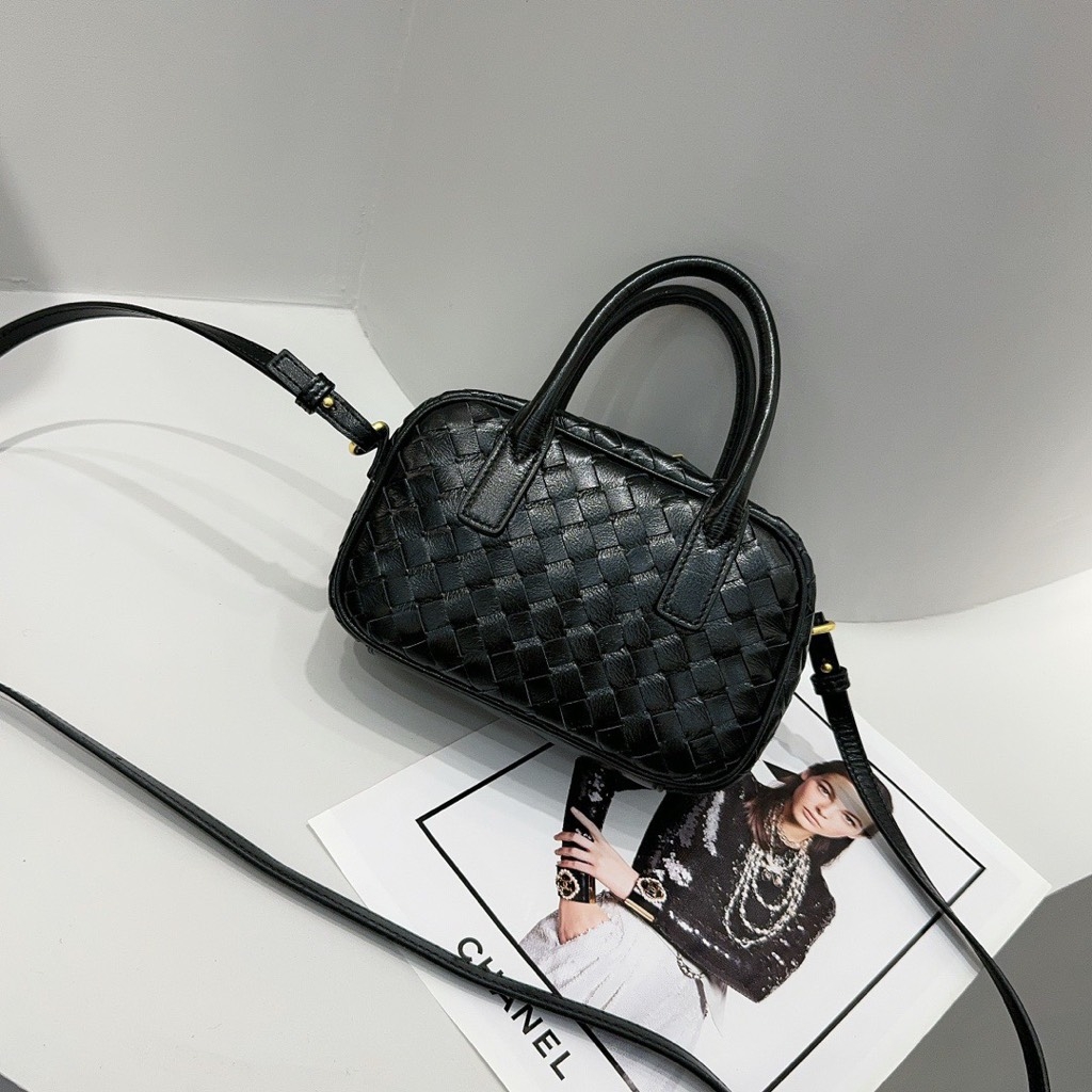 Túi Đeo Chéo Bottega Remake Korea Veneta Small Getaway Size 19cm
