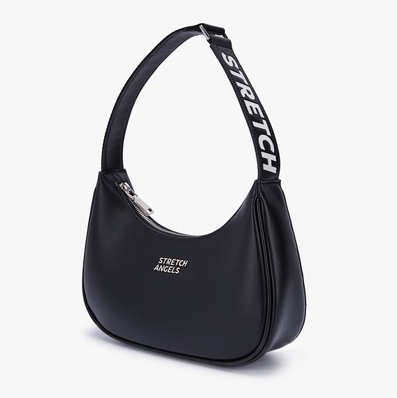 Túi Đeo Vai Stretch Angels Macaron Hobo A-21F-SWBG01144-MTL Màu Đen