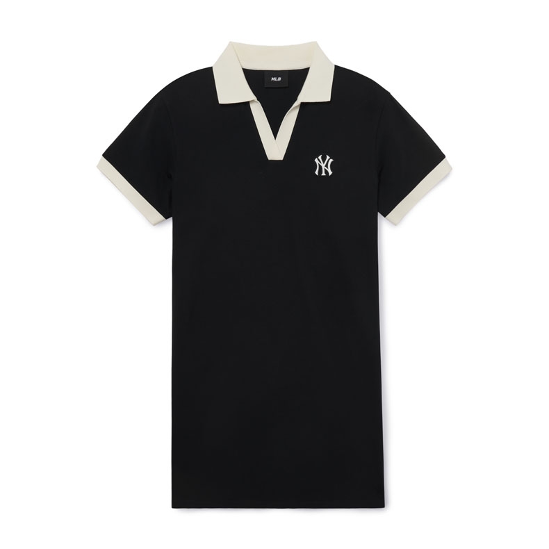 Váy Polo MLB One Piece 3FOPB0333-50BKS Màu Đen