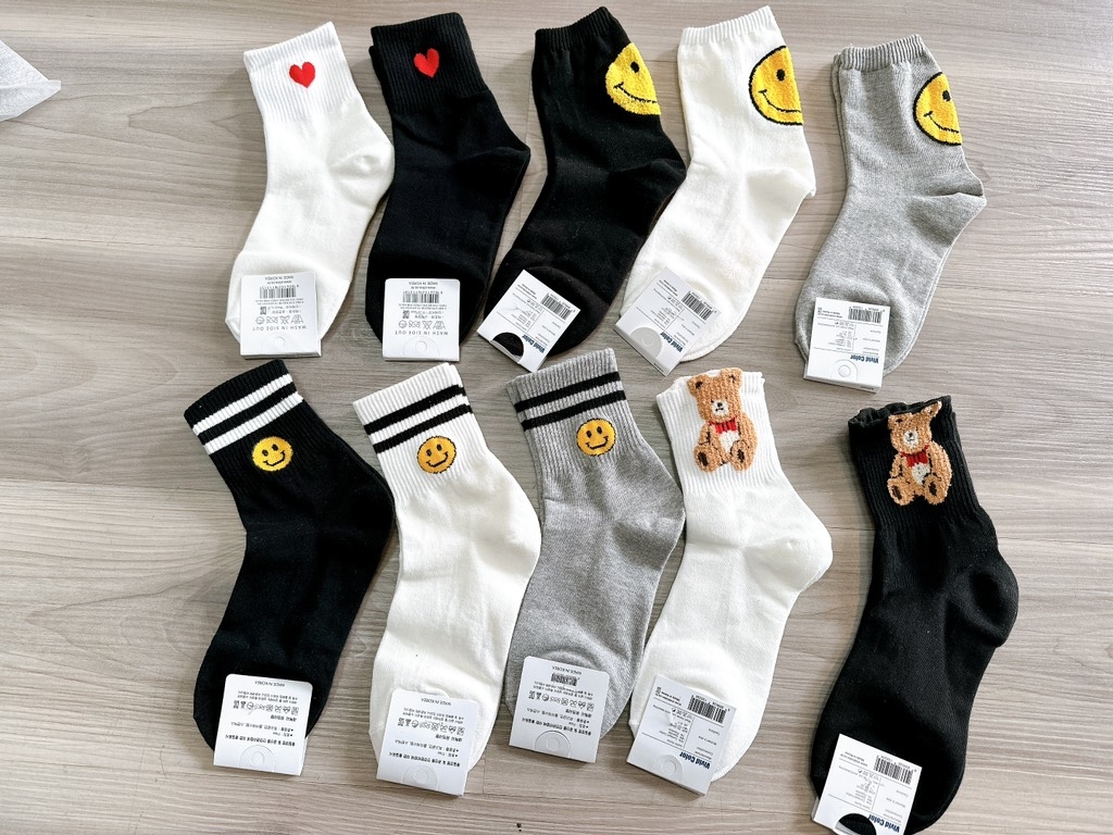 Tất hàn quốc đủ mẫu
