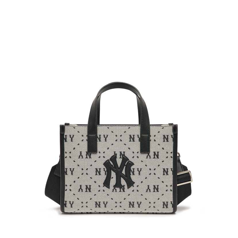 Túi Xách MLB Tote Logo NY 3AORS013N-50BKS Màu Đen