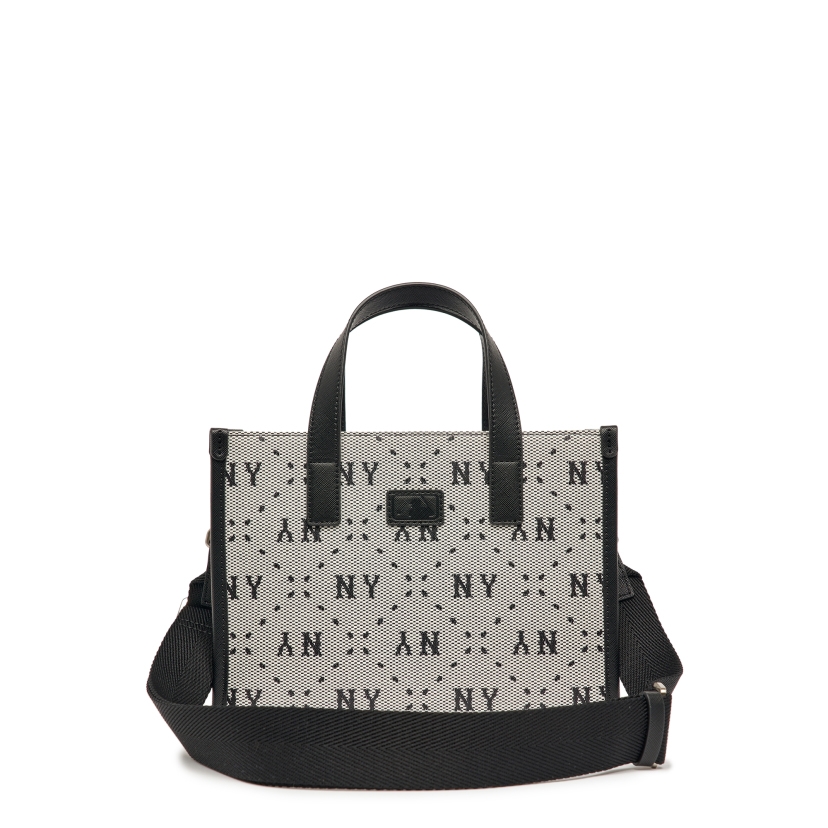 Túi Xách MLB Tote Logo NY 3AORS013N-50BKS Màu Đen