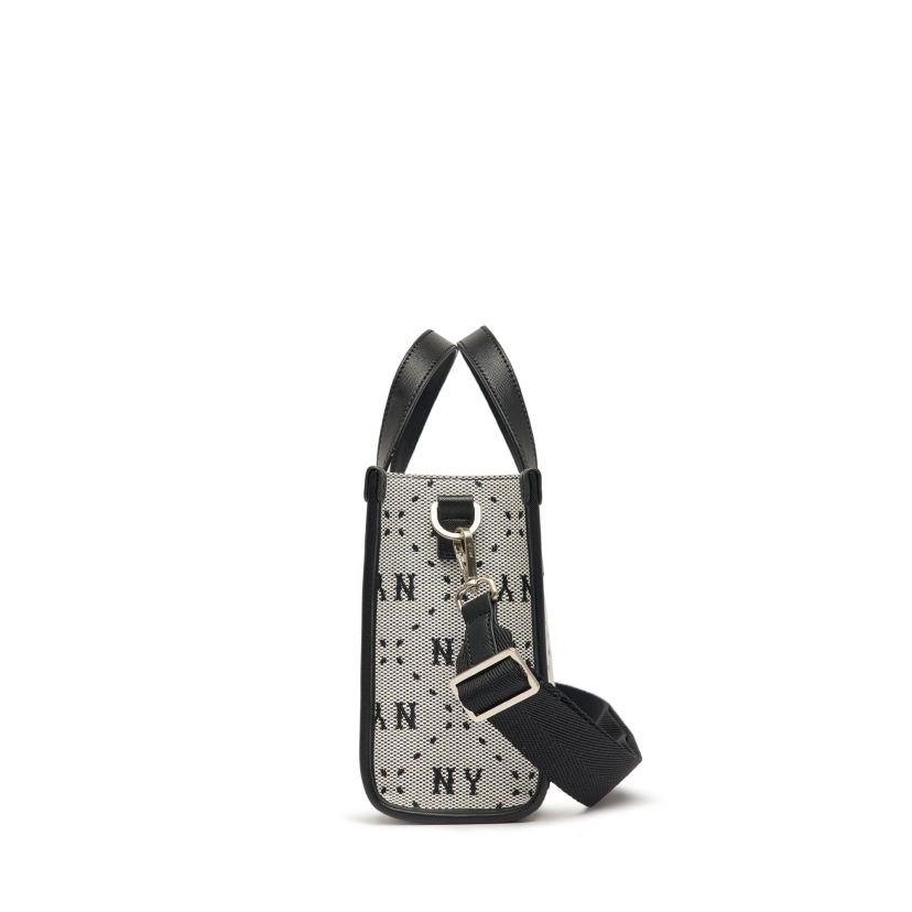 Túi Xách MLB Tote Logo NY 3AORS013N-50BKS Màu Đen
