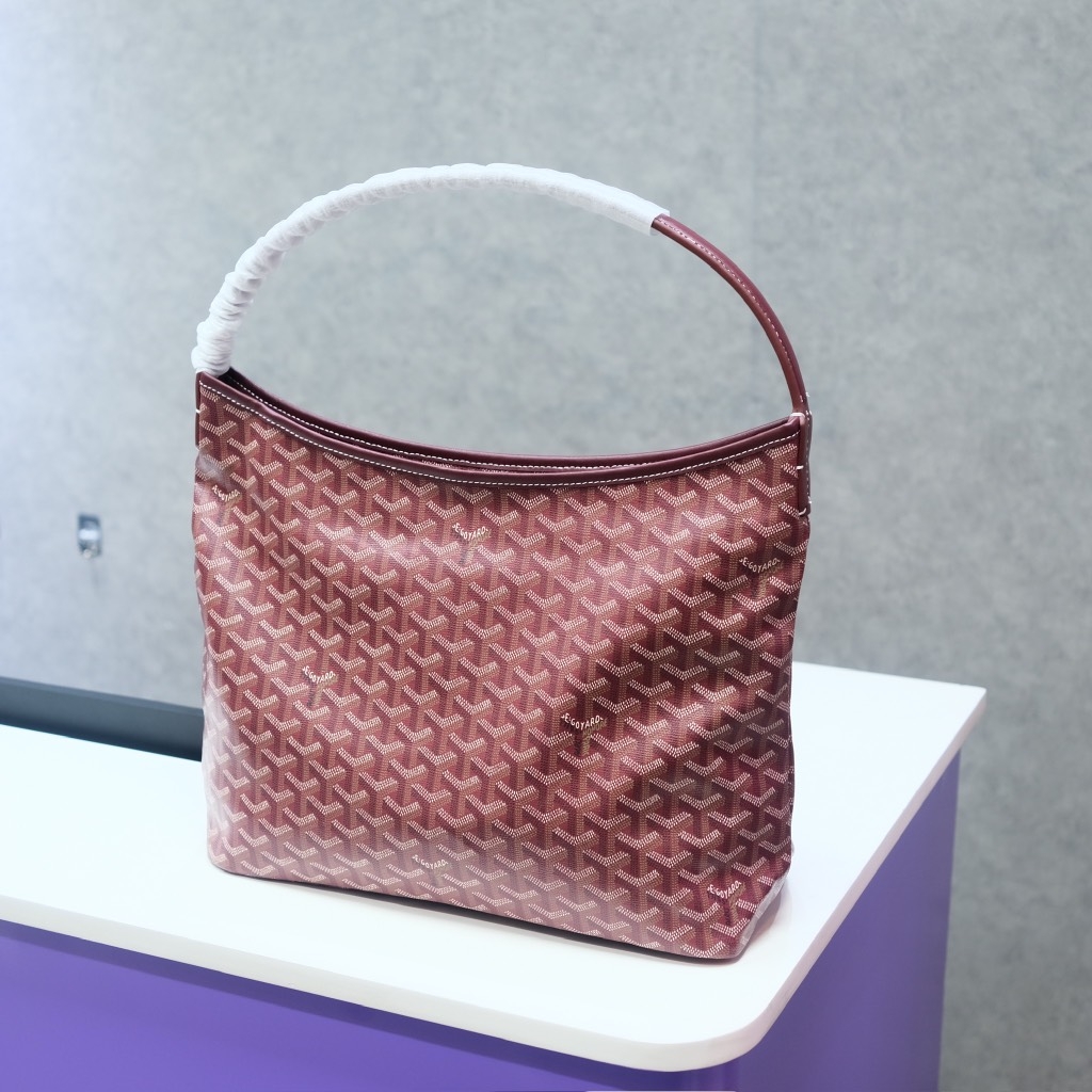 Túi Xách Goyard Hobo Remake Korea Da Bê