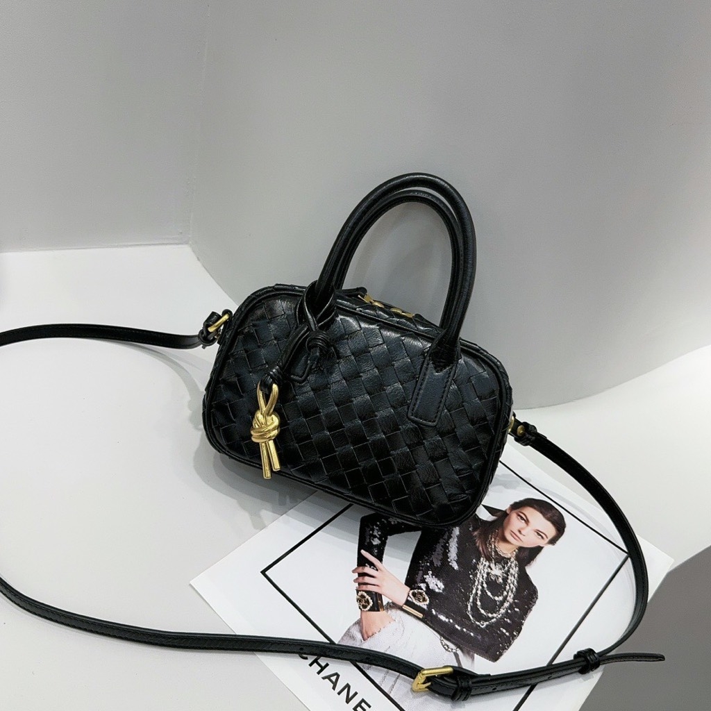 Túi Đeo Chéo Bottega Remake Korea Veneta Small Getaway Size 19cm