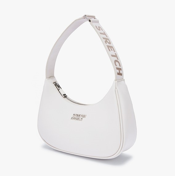 Túi Đeo Vai Stretch Angels Macaron Hobo A-21F-SWBG01144-MTL Màu Trắng
