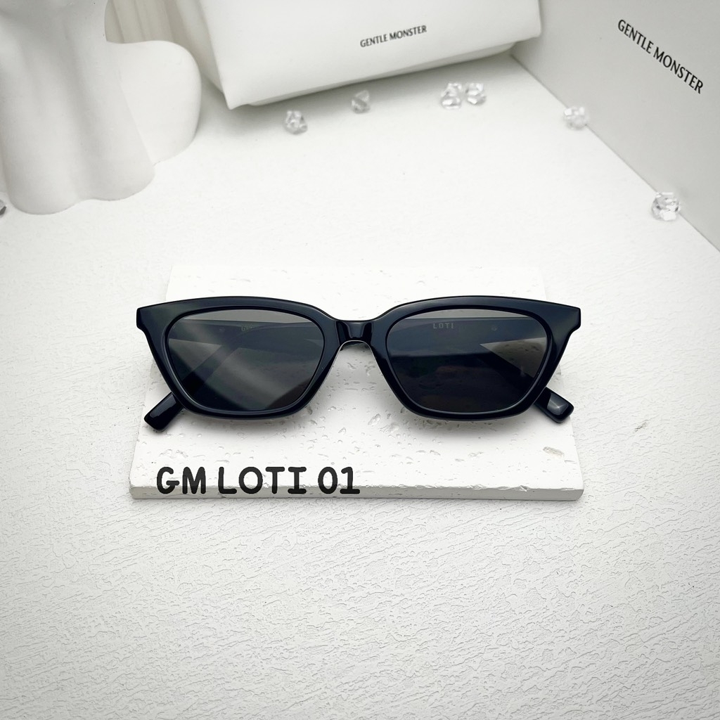 Kính Mát Gentle Monster Loti 01 Màu Đen