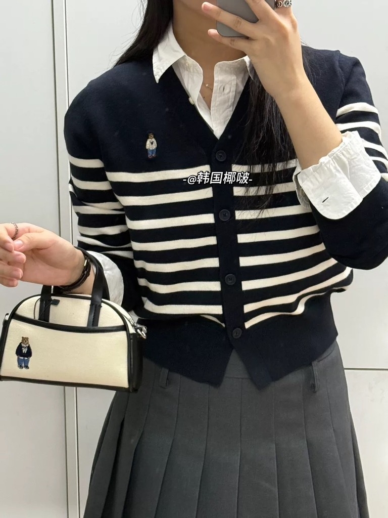 Áo Cardigan Nữ WHOAU Steve R-Neck