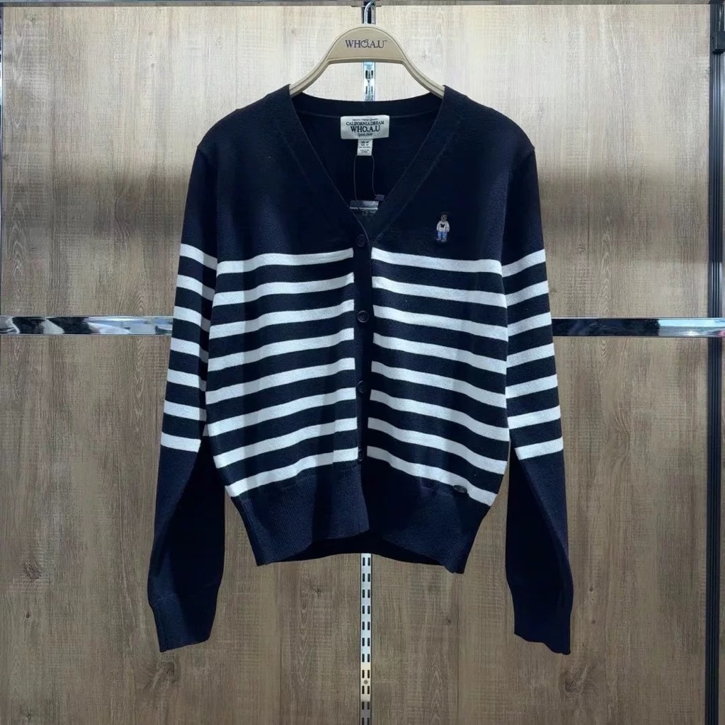 Áo Cardigan Nữ WHOAU Steve R-Neck