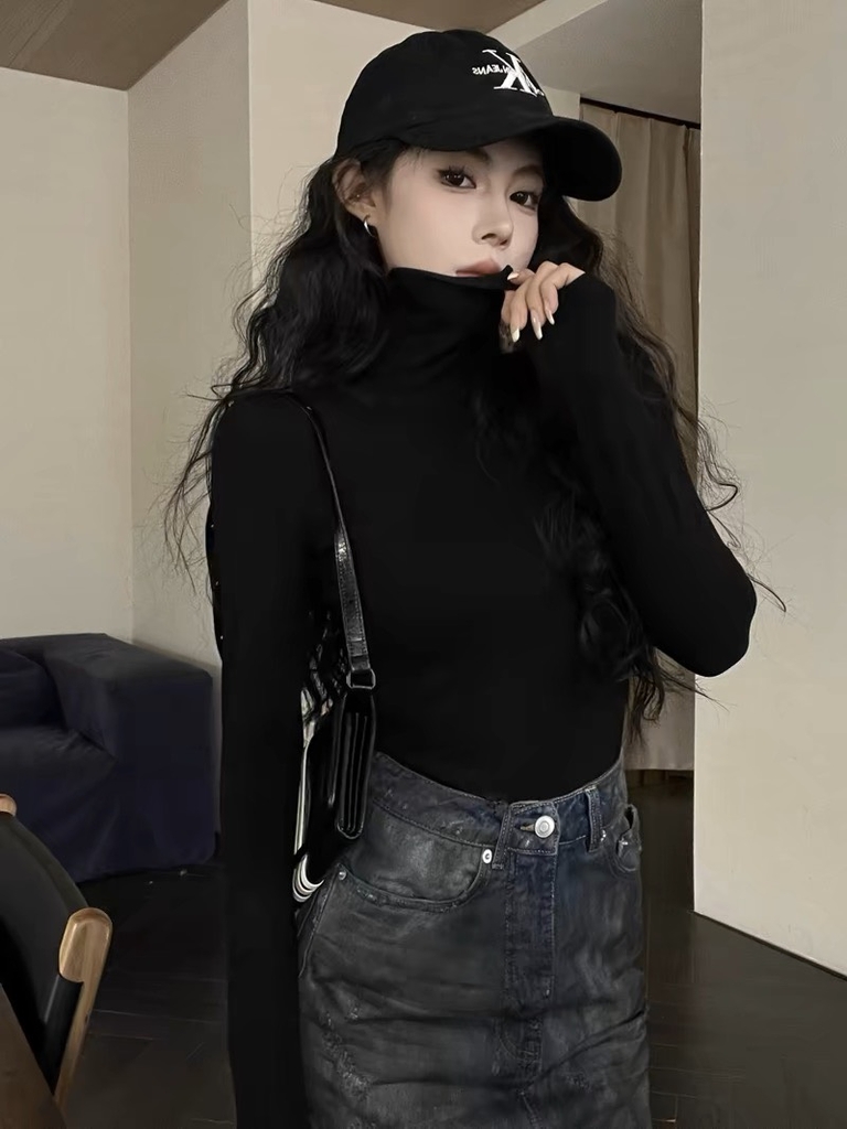 Áo giữ nhiệt cổ lọ Kumi Hàn Quốc