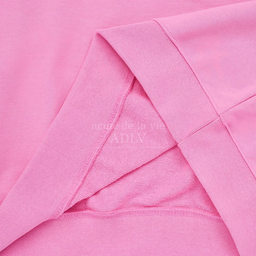 Áo Nỉ Sweater ADLV Chữ Nghiêng Màu Hồng