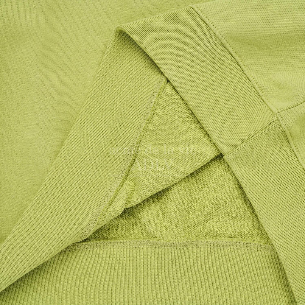 Áo Nỉ Sweater ADLV Chữ Nghiêng Màu Xám Xanh Chuối