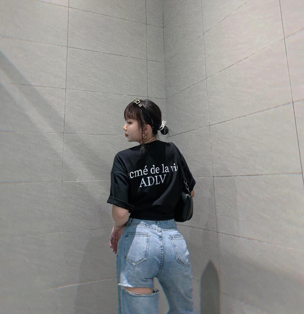 Áo Phông ADLV Basic Màu Đen
