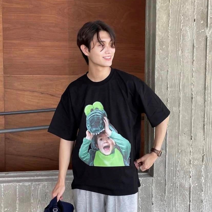 Áo Phông ADLV Baby Face Bé Khủng Long