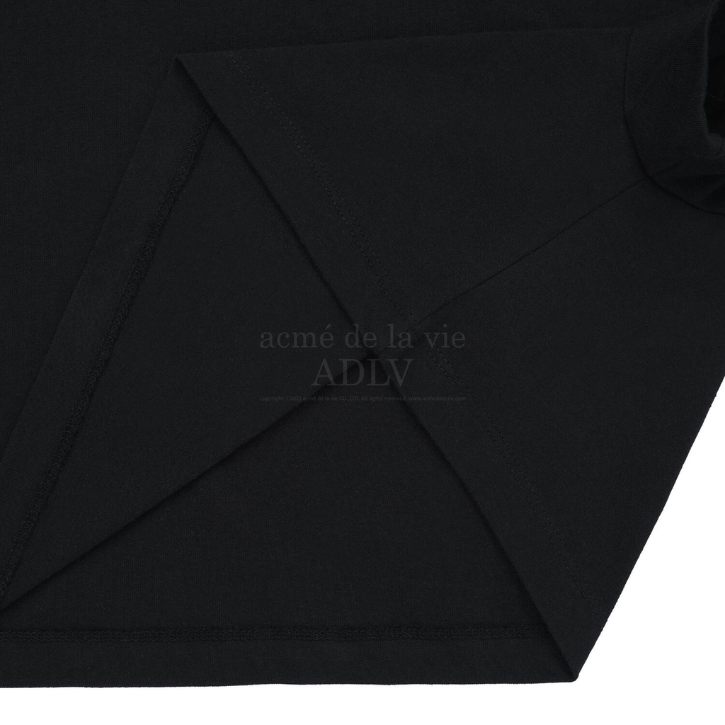 Áo Phông ADLV Croptop Tim Màu Trắng