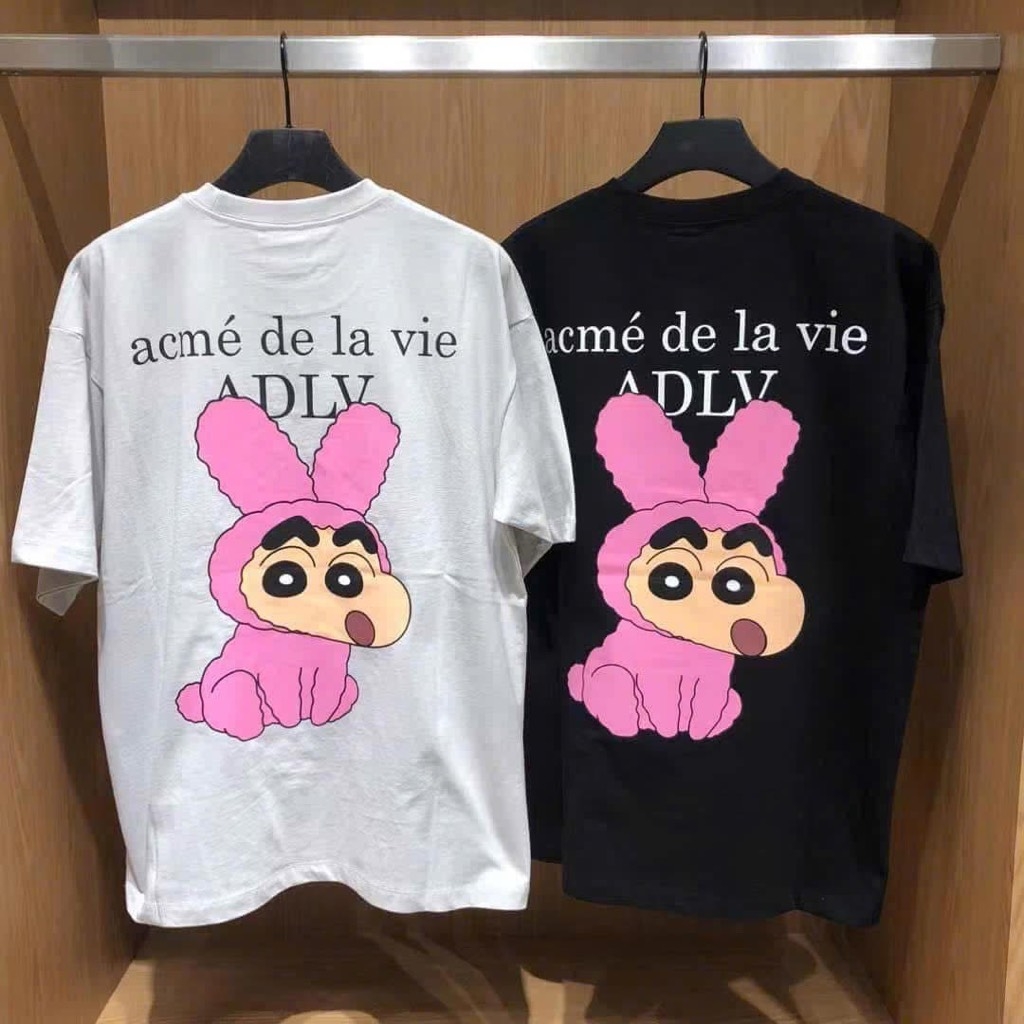 Áo Phông ADLV Fuzzy Rabbit Shinchan 2025
