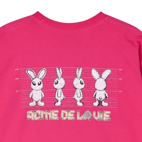 Áo Phông ADLV Mugshot Alien Tshirt Màu Hồng