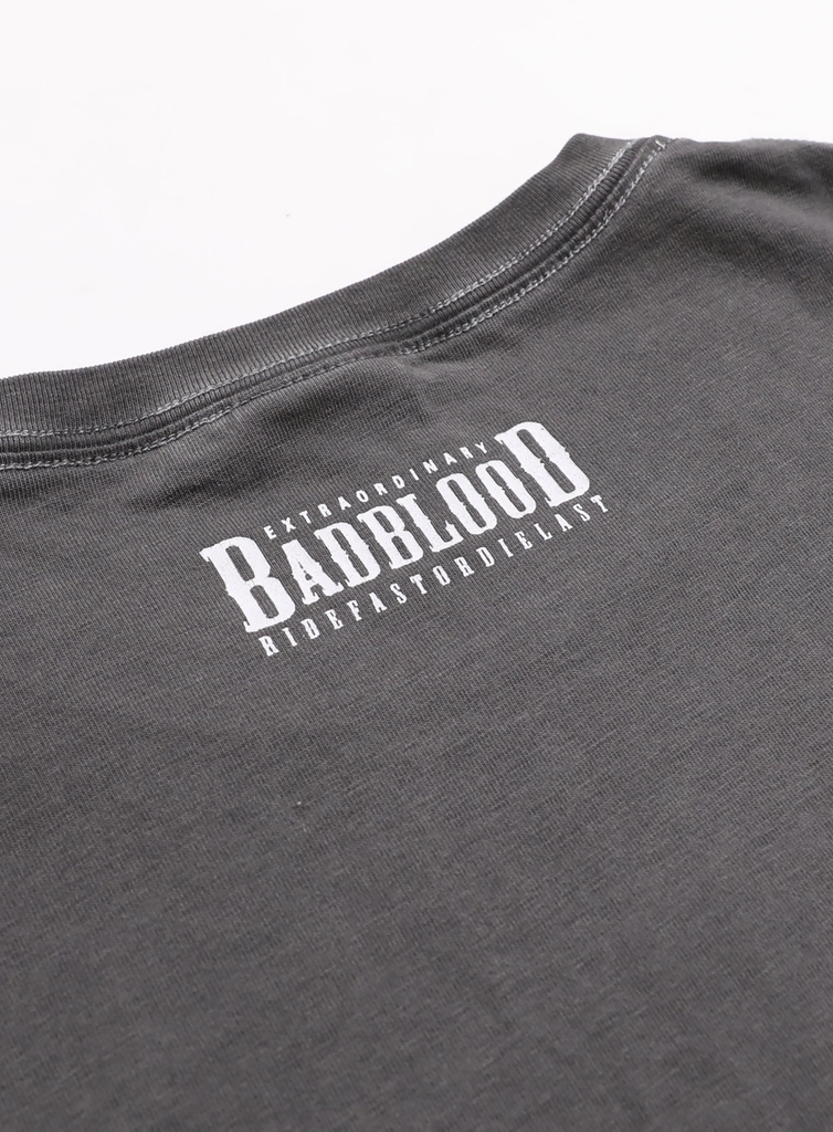 Áo Phông Badblood Đại Bàng Màu Xám
