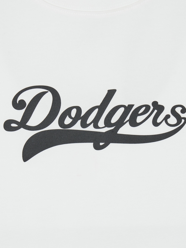 Áo Phông Croptop Los Angeles Dodgers 3FTSV1243-07WHS Màu Trắng