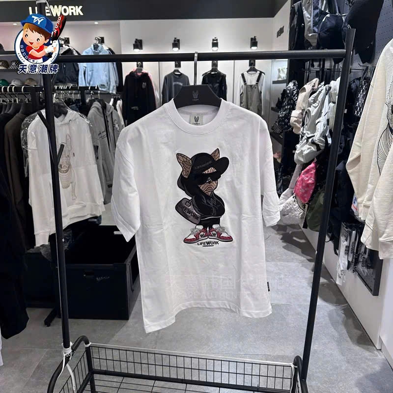 Áo Phông Lifework Short Sleeve Tee trắng size M