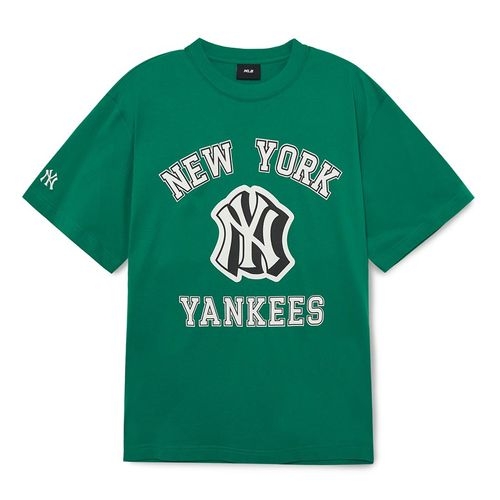 Áo Phông MLB NY 3ATSV0233-50GNP Màu Xanh Green