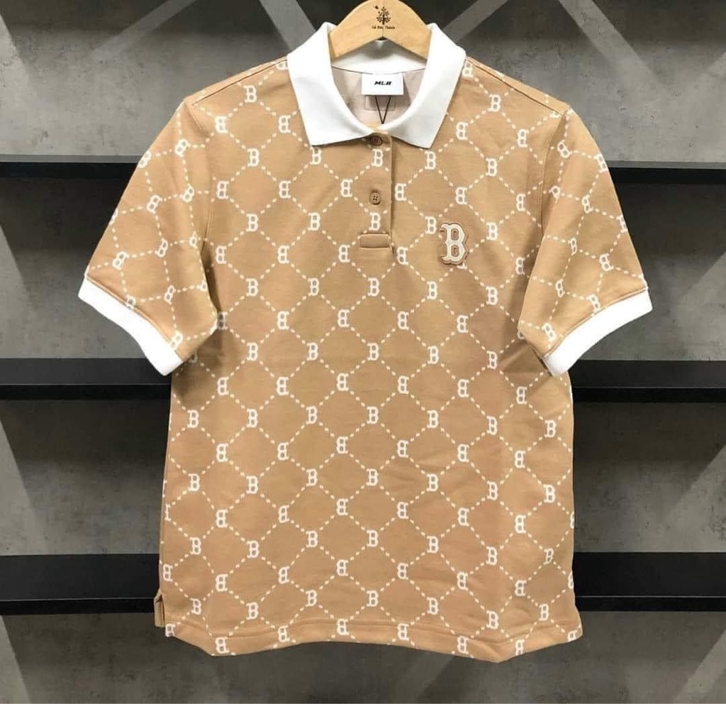 Áo Phông Polo MLB Monogram Mùa 2024