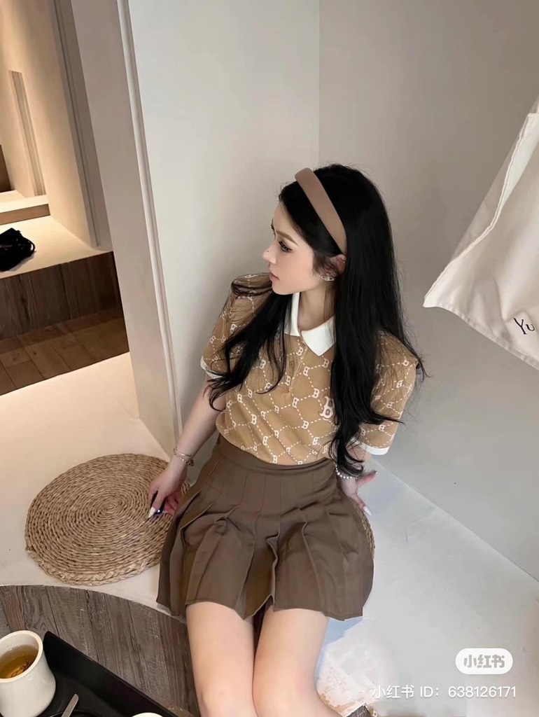 Áo Phông Polo MLB Monogram Mùa 2024