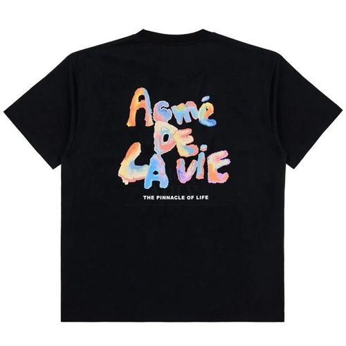 Áo Phông ADLV Logo 7 Màu Màu Đen