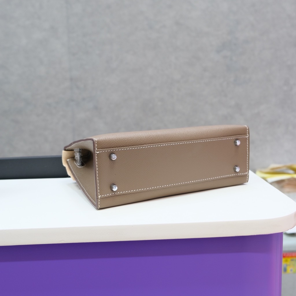 Túi Hermes Kelly Remake Hàn Da Bò Togo Size 22cm