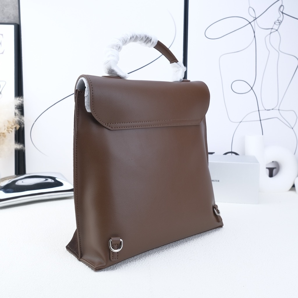 Balo Retro Made In Korea Da Nỉ 26cm