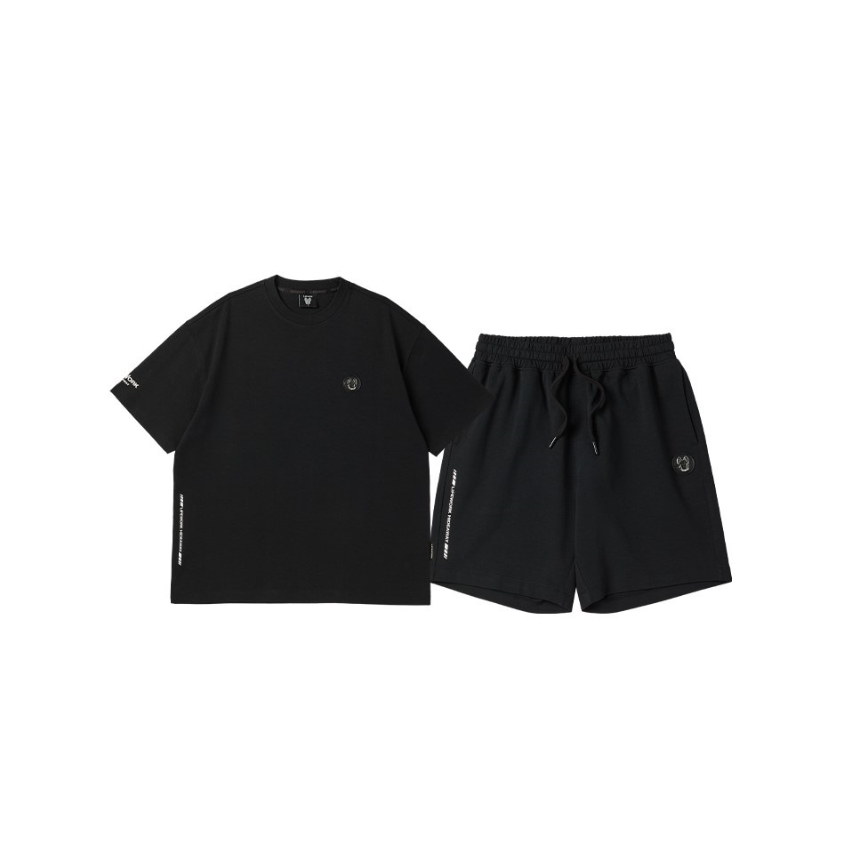 Bộ Quần Áo Lifework Cotton Màu Đen