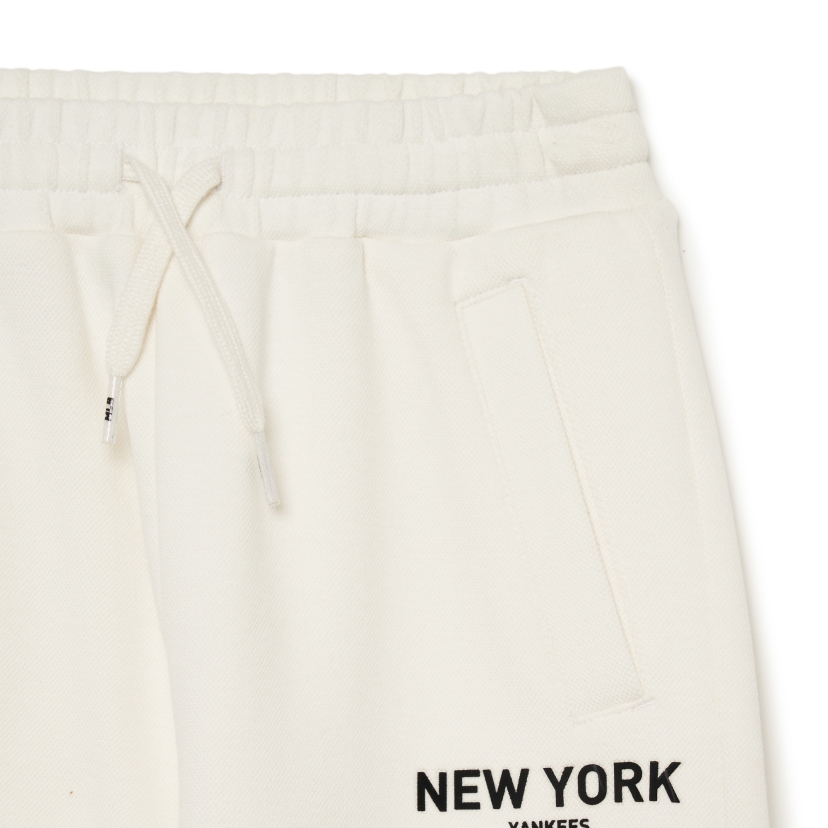 Bộ Quần Áo Nỉ MLB Size Kid Màu Kem