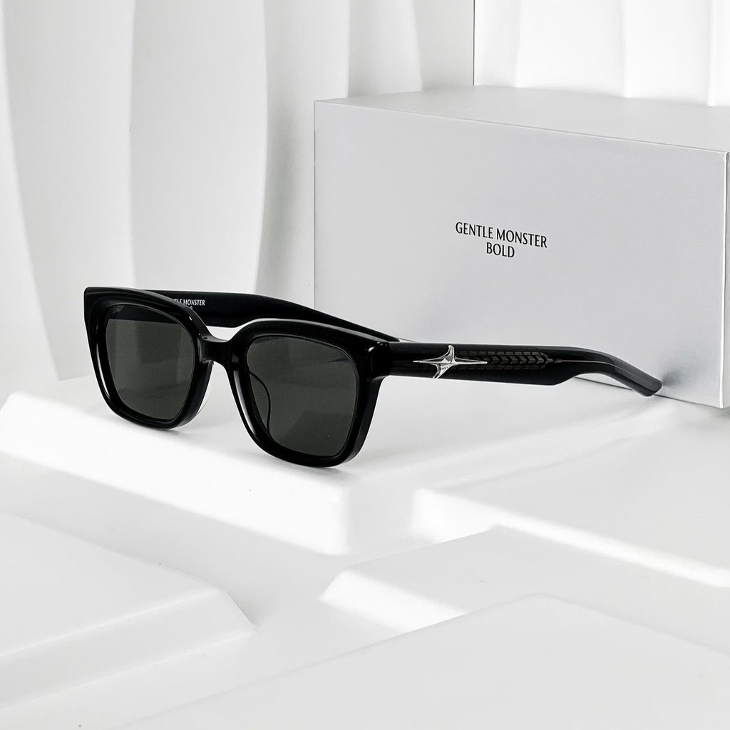 Kính Mát Gentle Monter Bold Hesse 01 Màu Đen