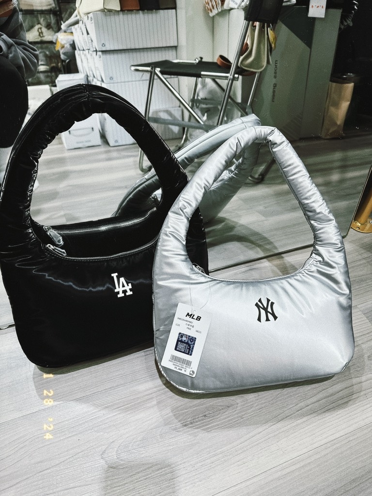 Túi Kẹp Nách MLB Vải Bóng ss2024
