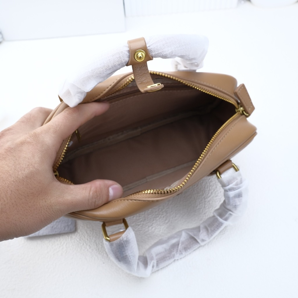 Túi Xách Miu Miu Arcadie Handle Màu Nâu