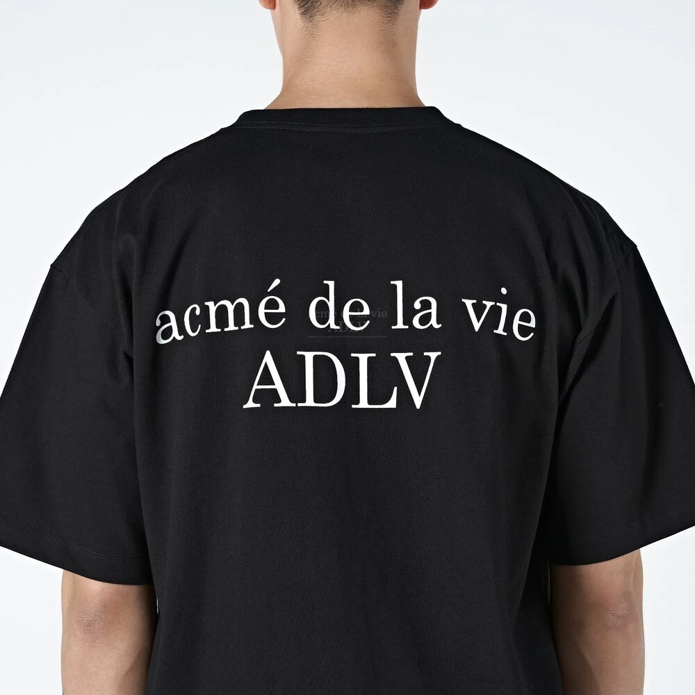 Áo Phông ADLV Baby Face Bé Đội Mũ Len Màu Đen