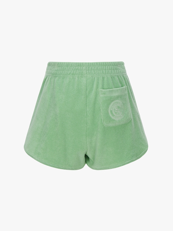 Bộ Nỉ Stretch Angel Terry Màu Xanh Lá Cây