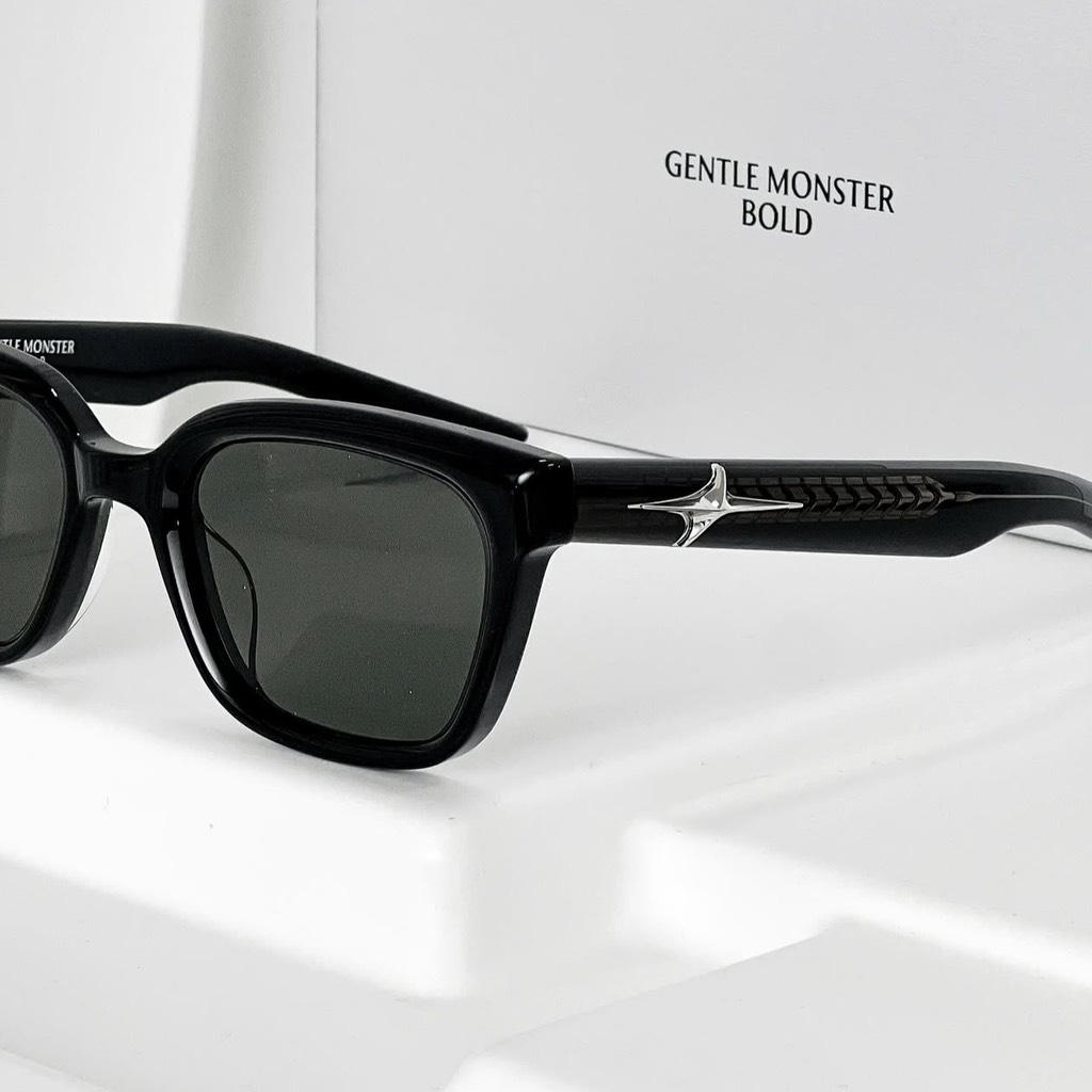 Kính Mát Gentle Monter Bold Hesse 01 Màu Đen