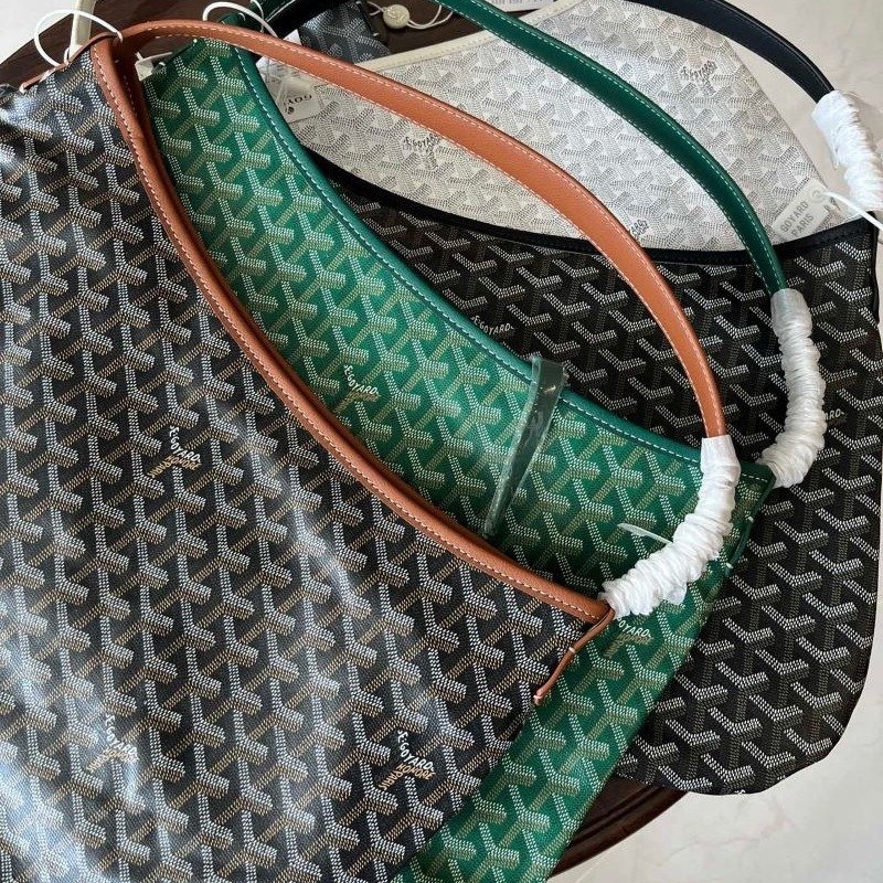 Túi Xách Goyard Hobo Remake Korea Da Bê