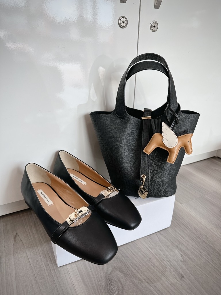Giày Búp Bê Hermes Remake Korea