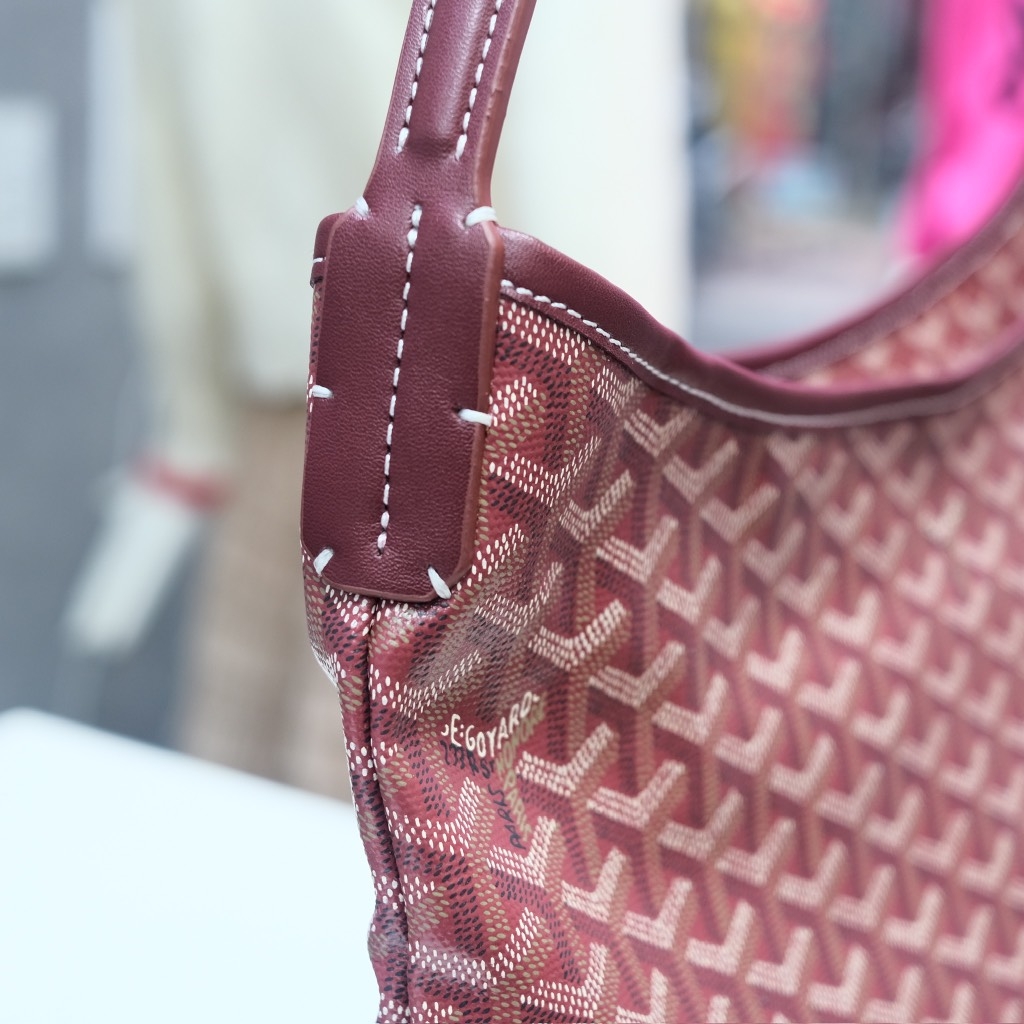 Túi Xách Goyard Hobo Remake Korea Da Bê