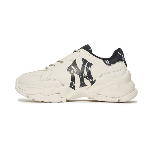 Giầy Thể Thao MLB Diamond Monogram Logo NY 3ASHCDM2N-50BKS Màu Trắng