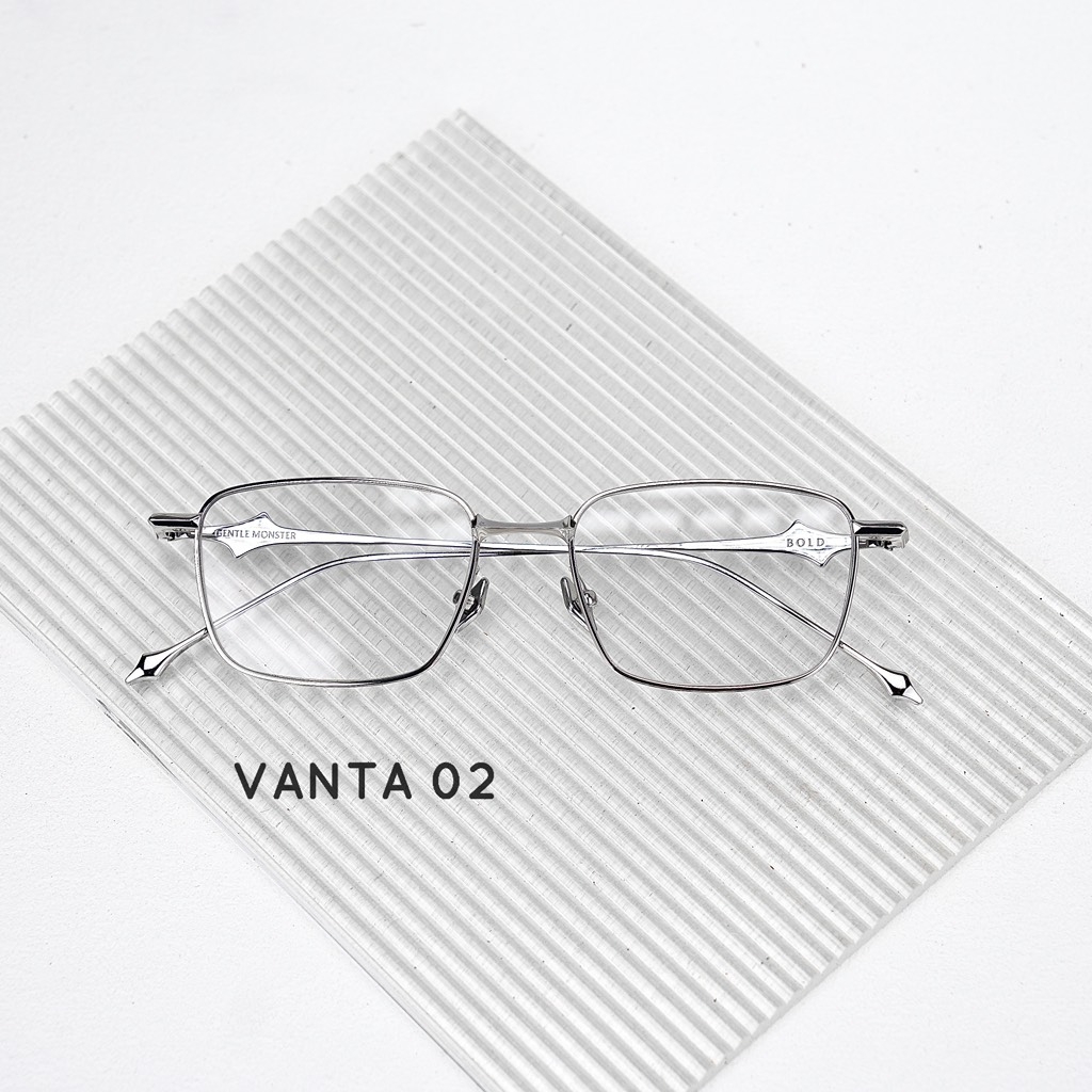 Kính Mát Gentle Monster Bold Vanta 02 Màu Bạc