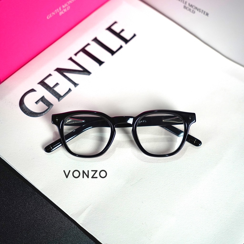 GENTLE MONSTER Bold Vonzo 眼鏡 Kính Mát Gentle Monster Bold Vonzo 01 Màu Đen
