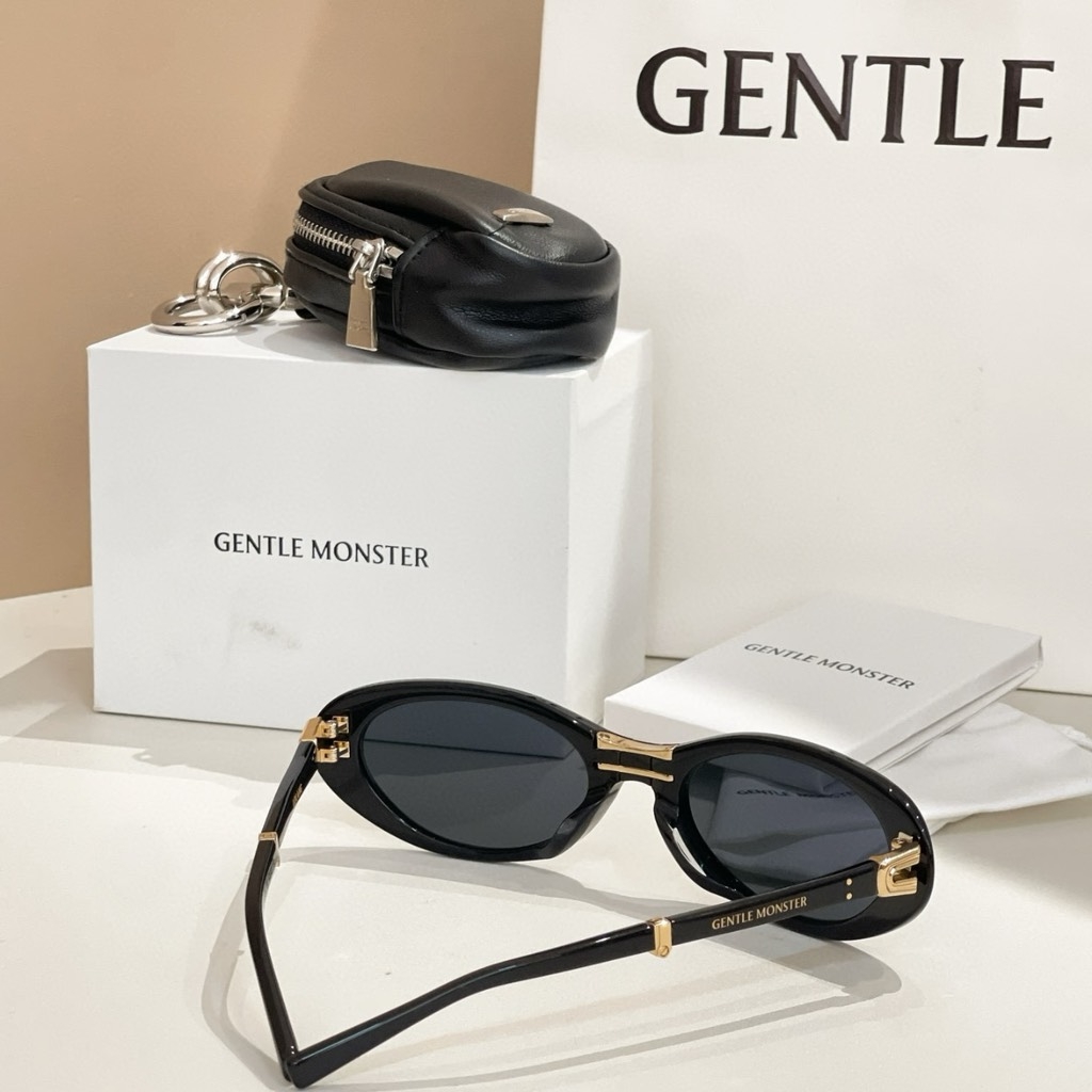 Kính Mát Gentle Monster Bratz Lolang 01 Màu Đen