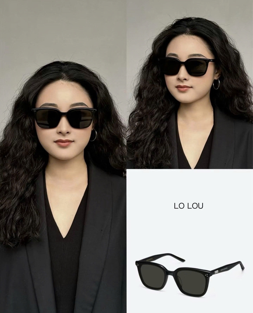 Kính Mát Gentle Monster Lo Lou 01 Màu Đen